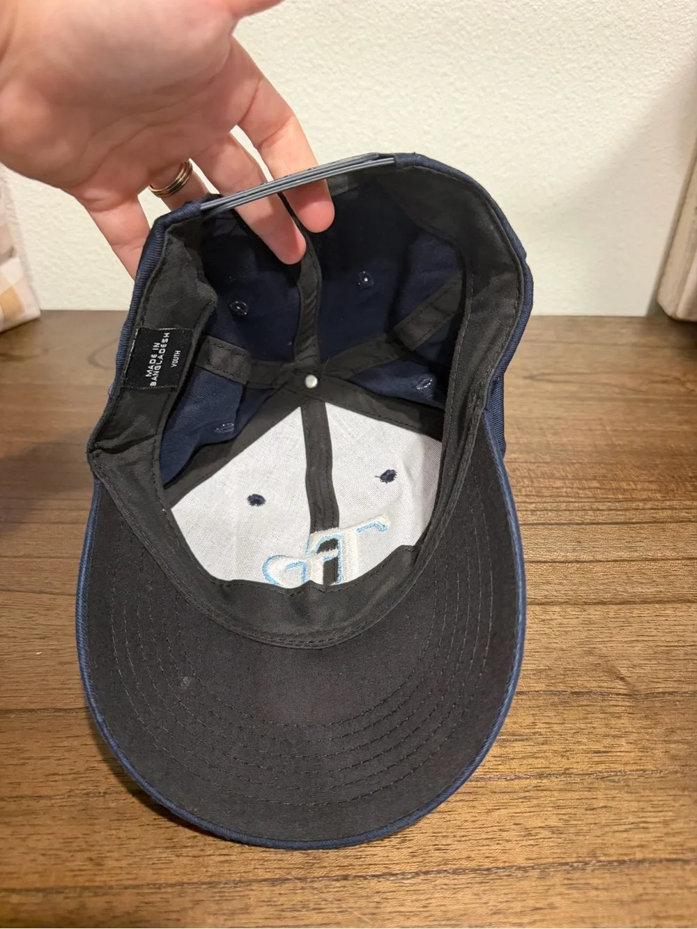 Tampa Bay Rays Youth Hat Adjustable One Size, Blue